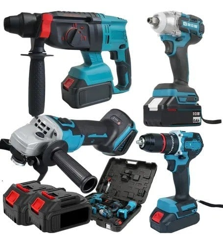 Kit De Ferramentas 4 em 1 Com 2 Bivolt